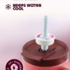 Bouteilles de gobelets Rose corail Bouteilles de gobelets Rose corail