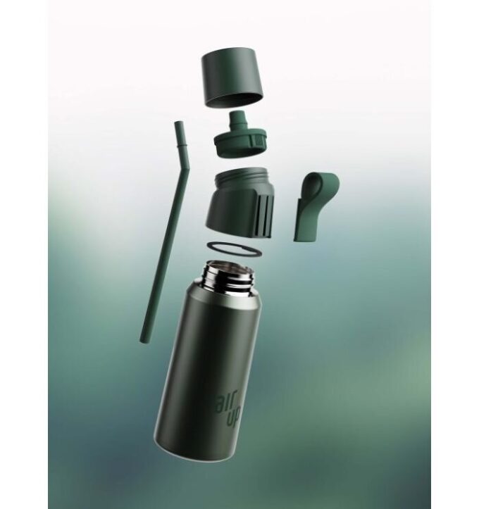 Bouteilles Gen 2 Steel Calm Emerald