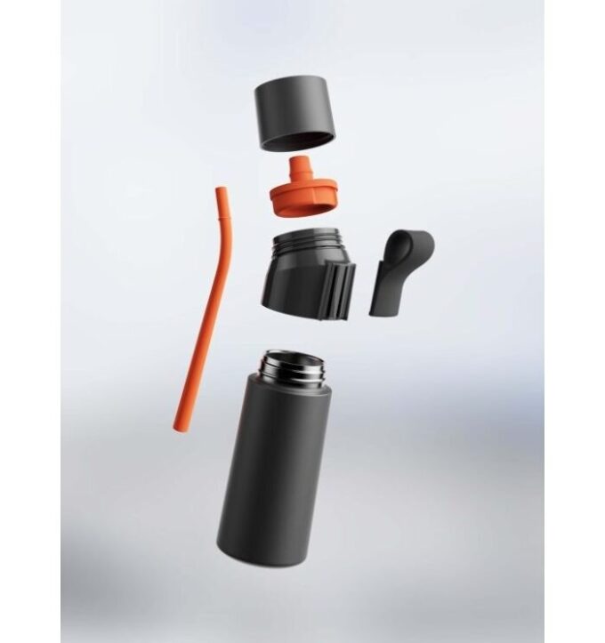 Bouteilles Gen 2 Steel Pitch Black