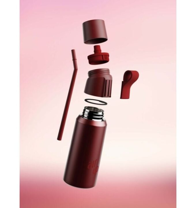 Bouteilles Gen 2 Steel Rich Ruby