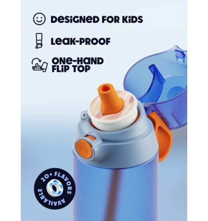 Bouteilles Sipper Dolphin Blue Bouteilles Sipper Dolphin Blue