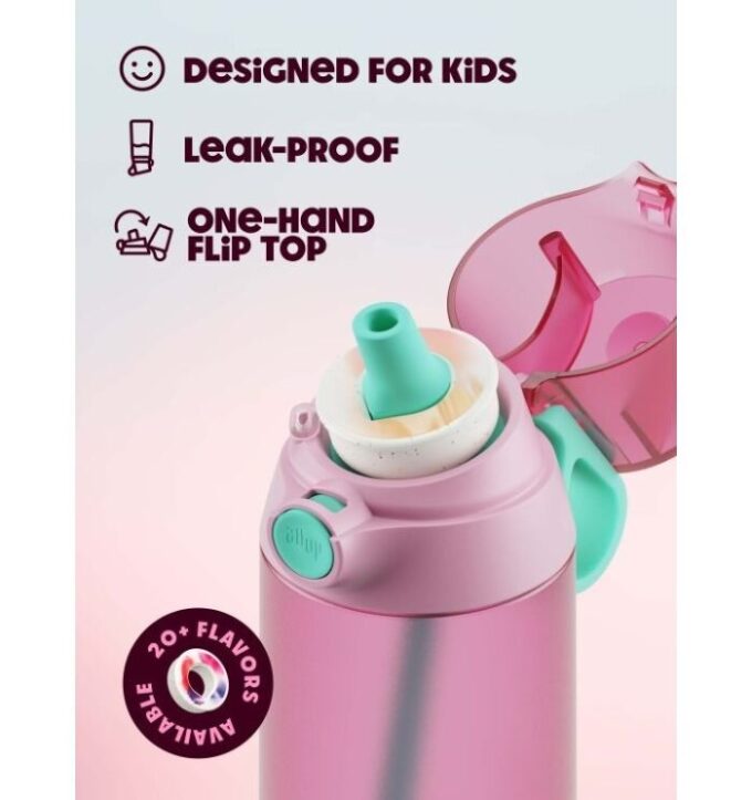 Bouteilles Sipper Shrimp Pink Bouteilles Sipper Shrimp Pink